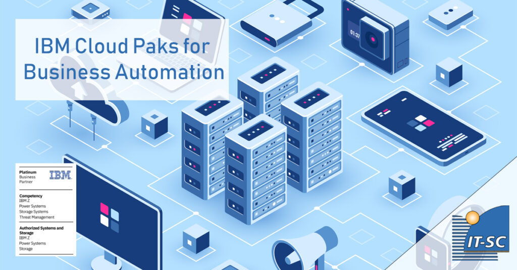 Cloud paks for Business Automation Symbolbild